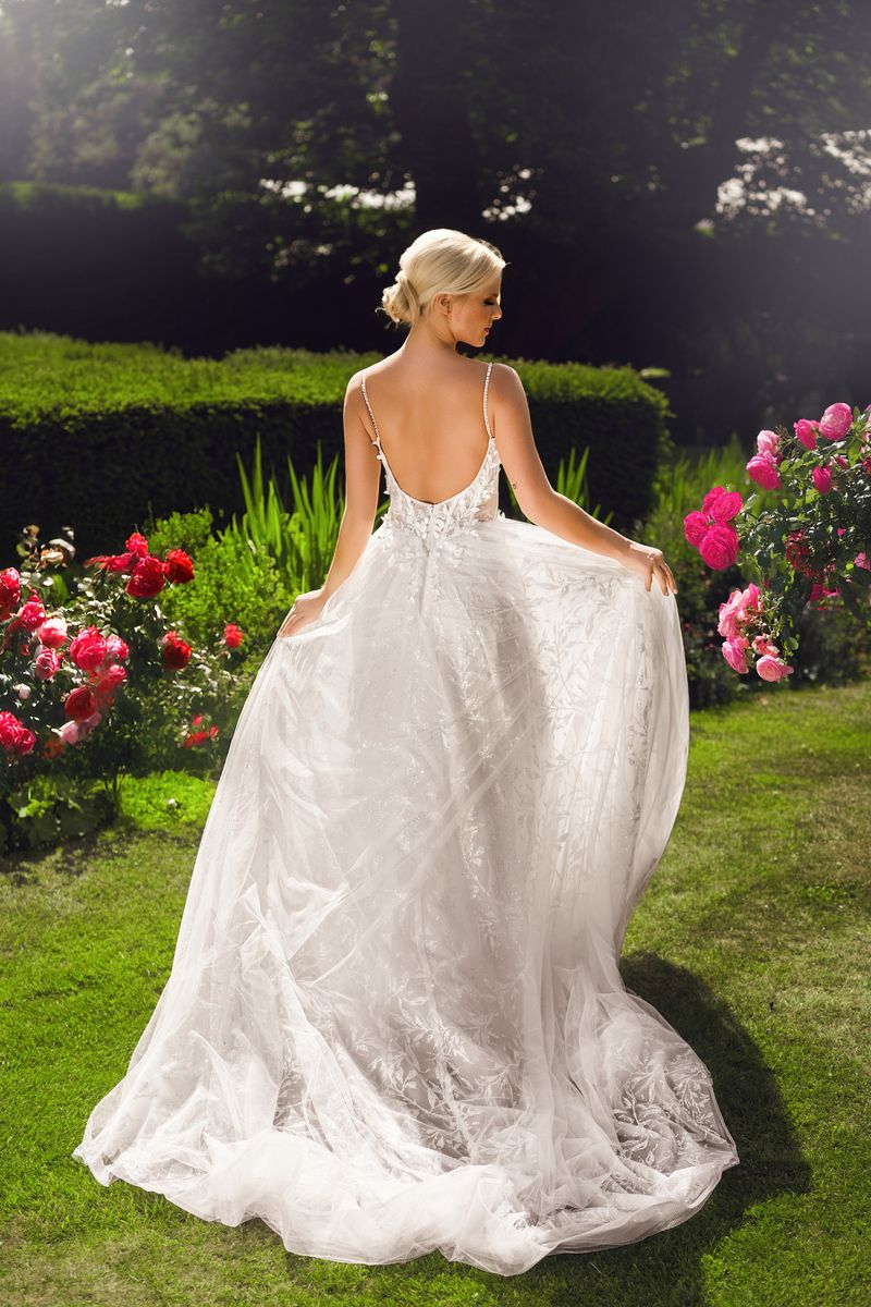 Phoenix Gowns bride in beautiful wedding dress - Our story of creating perfect bridal gowns